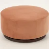 Lucas, Pouf, Rotatable, O 60, Pink