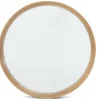 Lucente, Mirror, Oak, Round, 46Cm