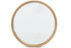 Lucente, Mirror, Oak, Round, 46Cm
