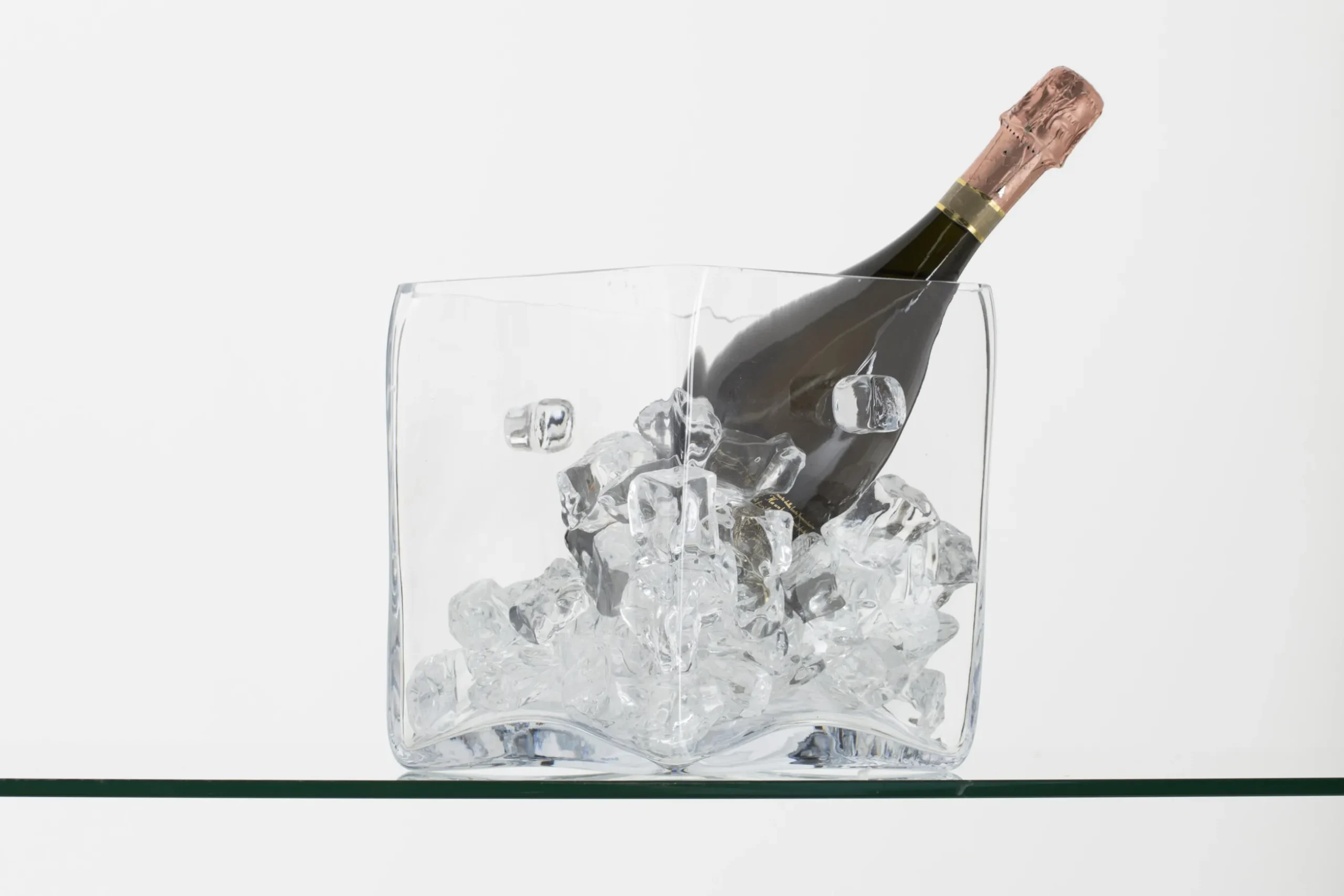 Lucy, Champagne Cooler, Glass, Square