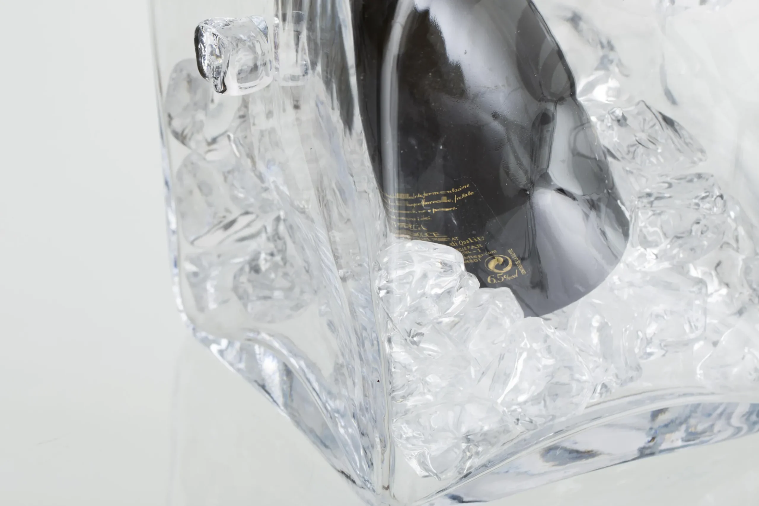 Lucy, Champagne Cooler, Glass, Square