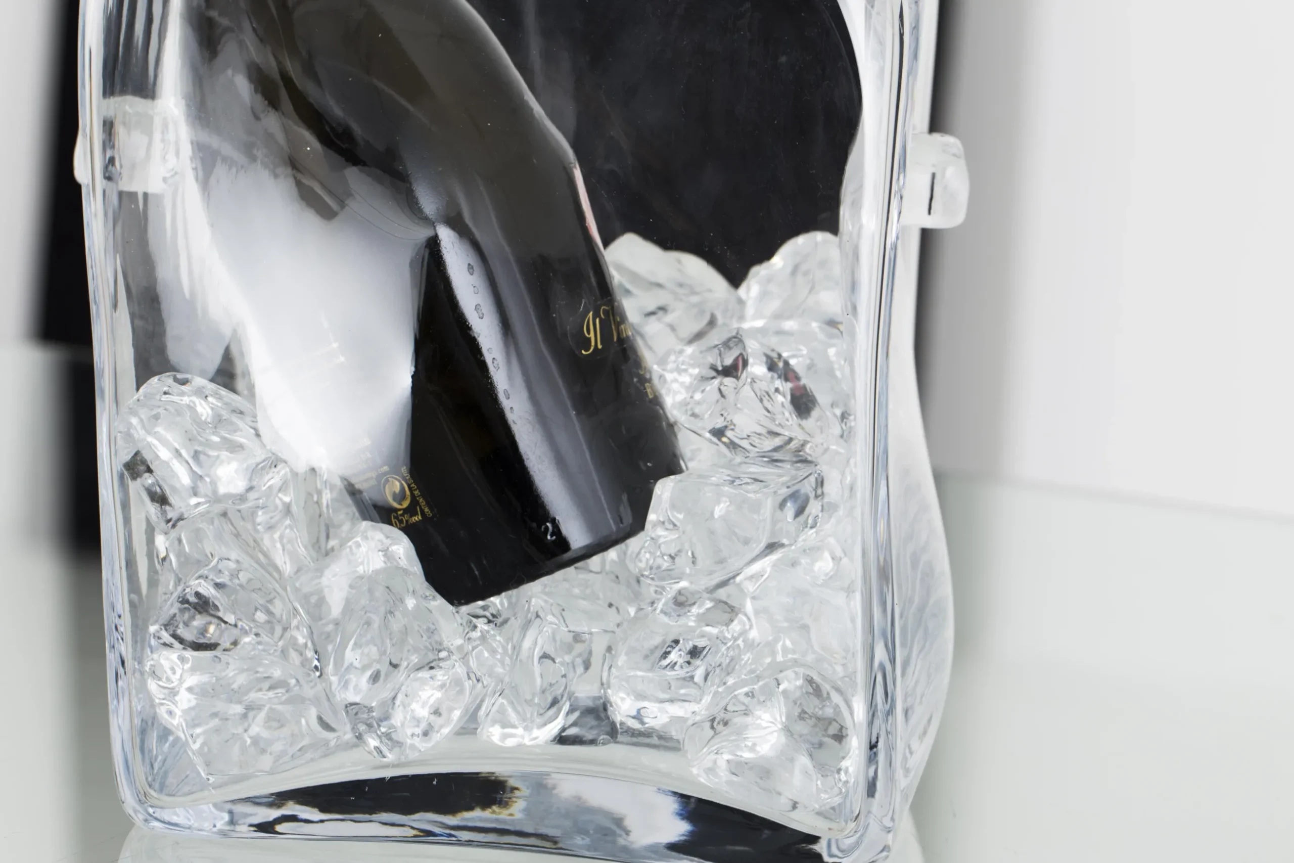 Lucy, Champagne Cooler, Glass, Square