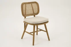 Lynn, Chair, Oak, Reed, With Cushion
