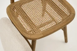 Lynn, Chair, Oak, Reed, With Cushion