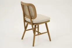 Lynn, Chair, Oak, Reed, With Cushion