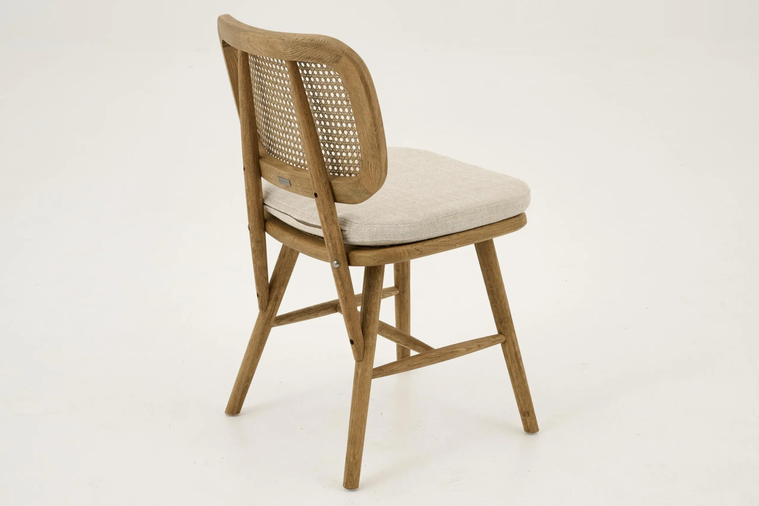 Lynn, Chair, Oak, Reed, With Cushion