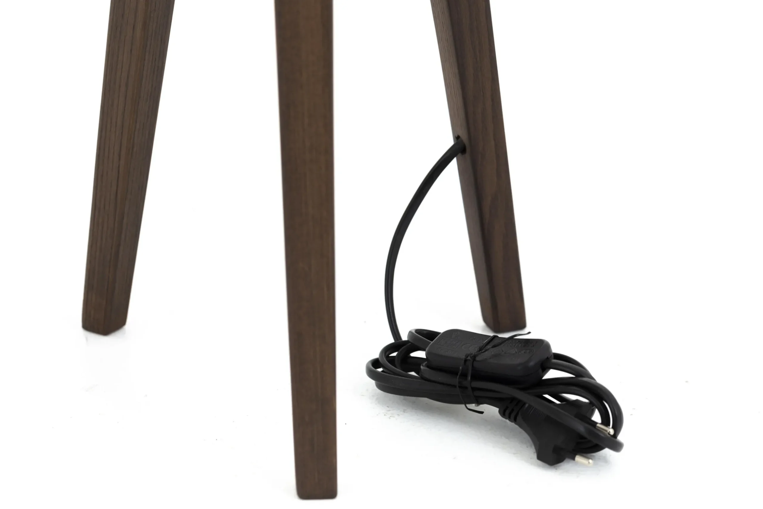 Maeve, Table Lamp With Shade, Wood And Raffia