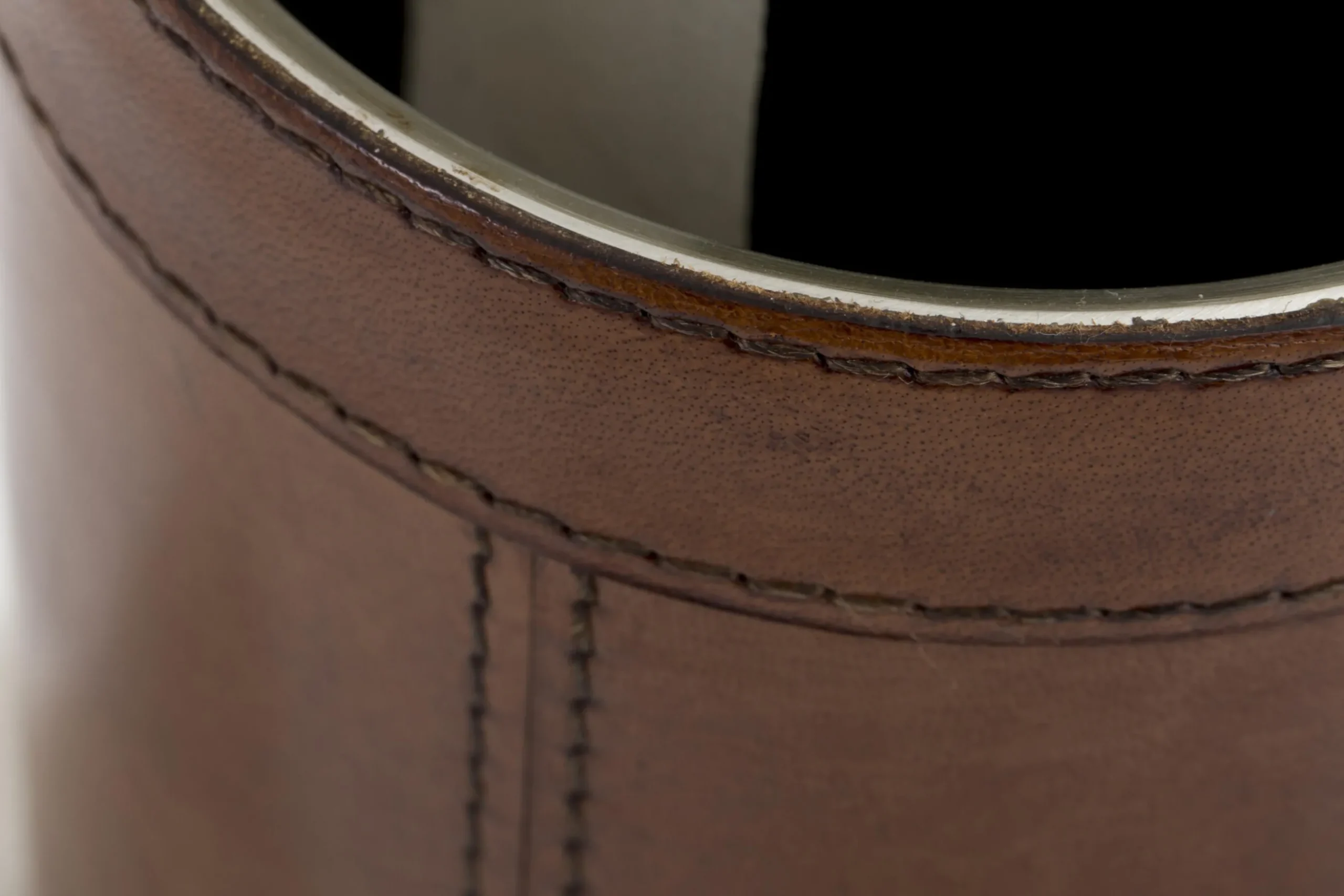 Manhattan, Bottle Holder, Brown Leather