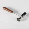 Manhattan, Cocktail Jigger, Brown Leather