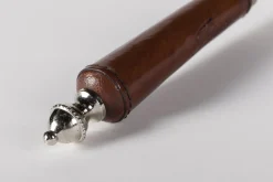 Manhattan, Cocktail Jigger, Brown Leather