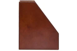 Manhattan, File Holder, Brown Leather