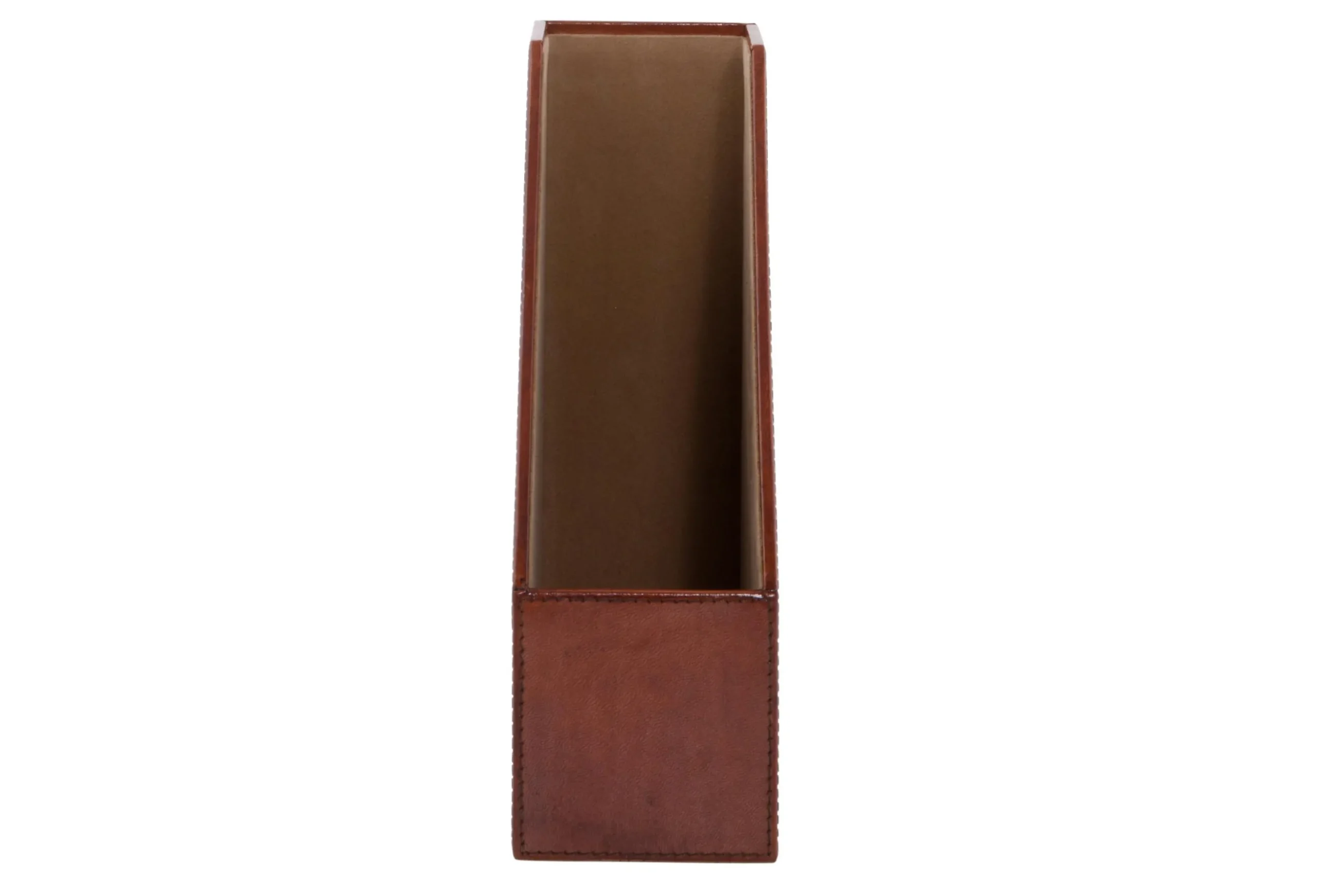 Manhattan, File Holder, Brown Leather