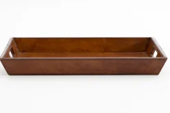 Manhattan, Tray, Brown Leather
