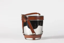 Manhattan, Wine Cooler, Brown Leather Handle