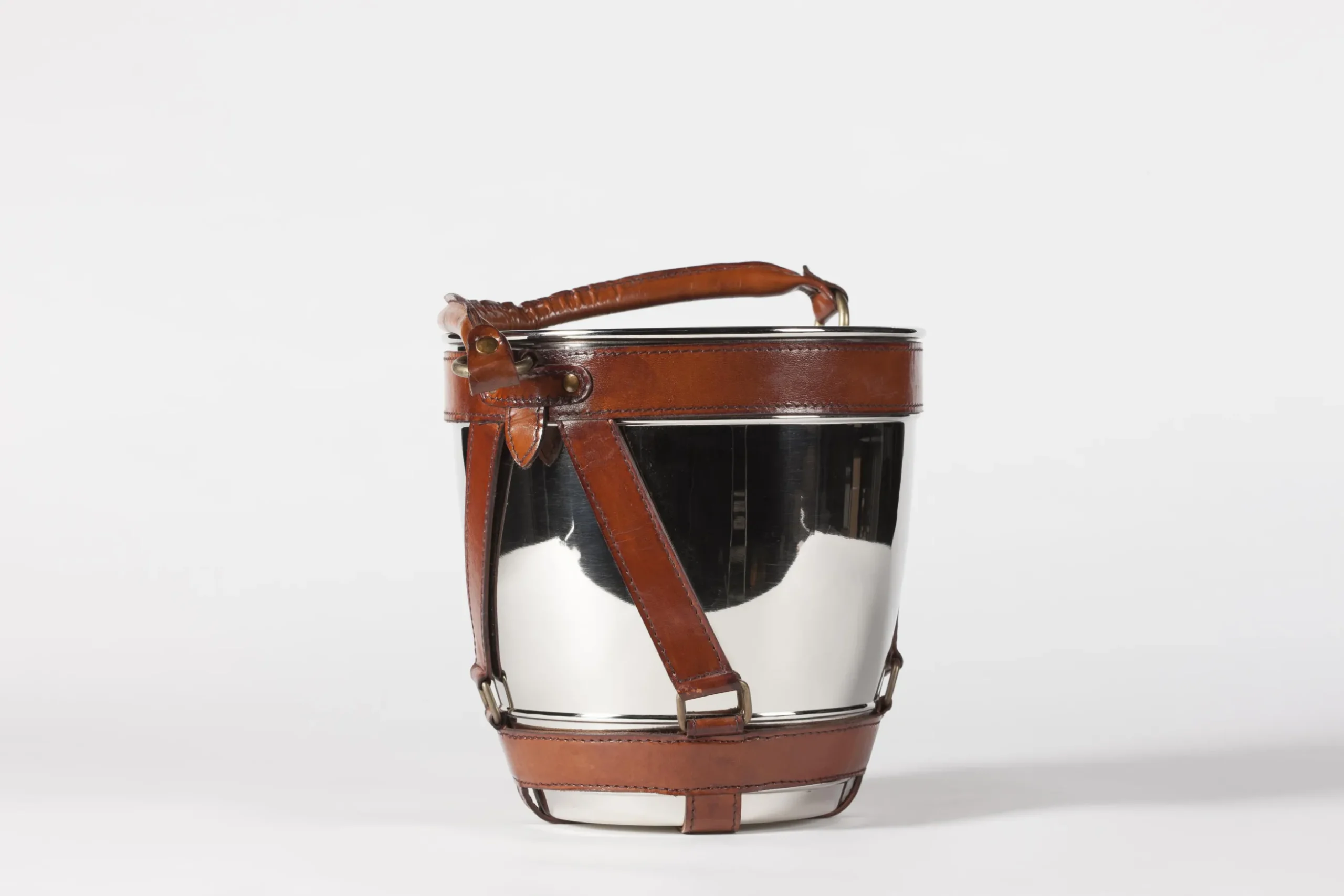 Manhattan, Wine Cooler, Brown Leather Handle