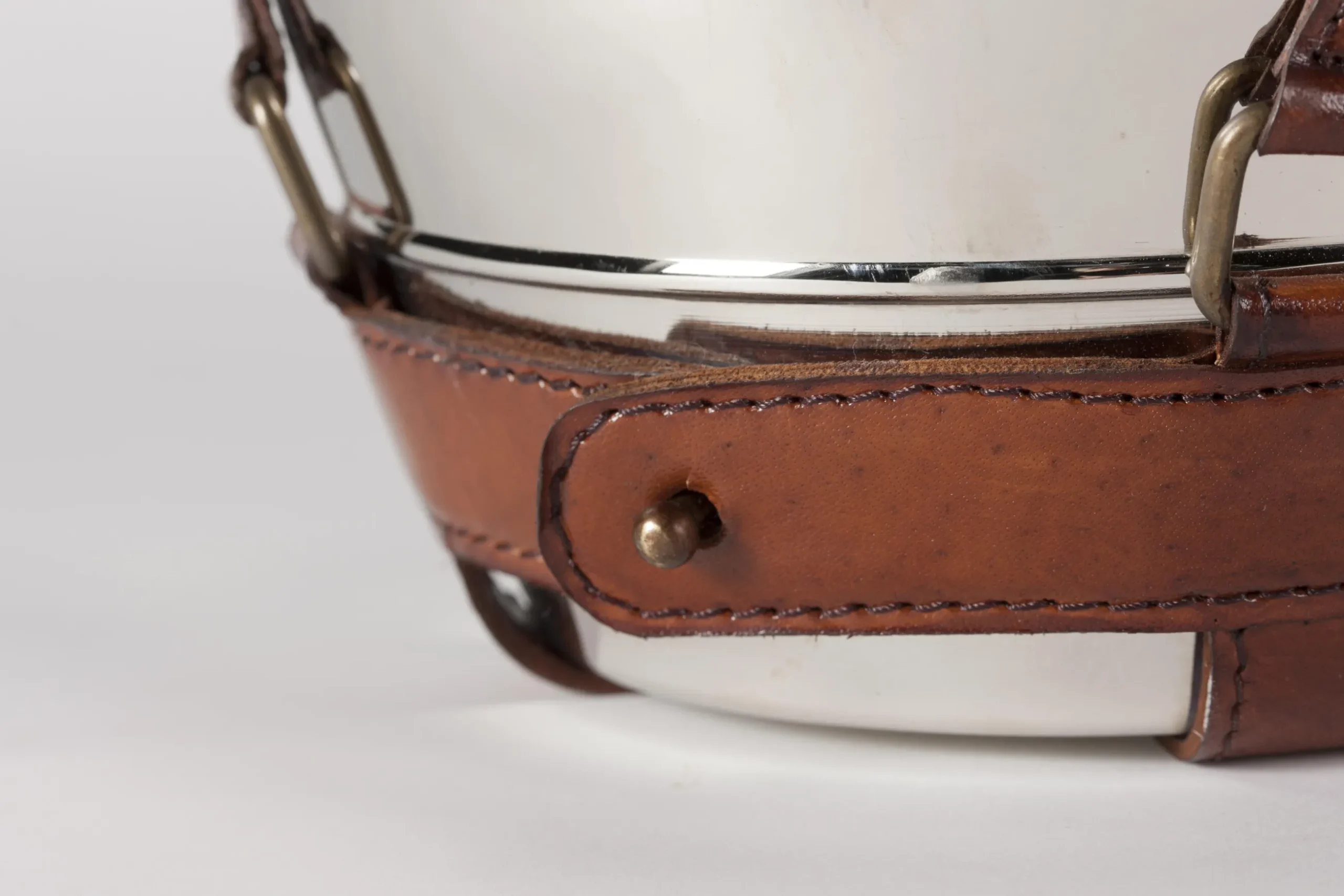 Manhattan, Wine Cooler, Brown Leather Handle