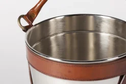 Manhattan, Wine Cooler, Brown Leather Handle