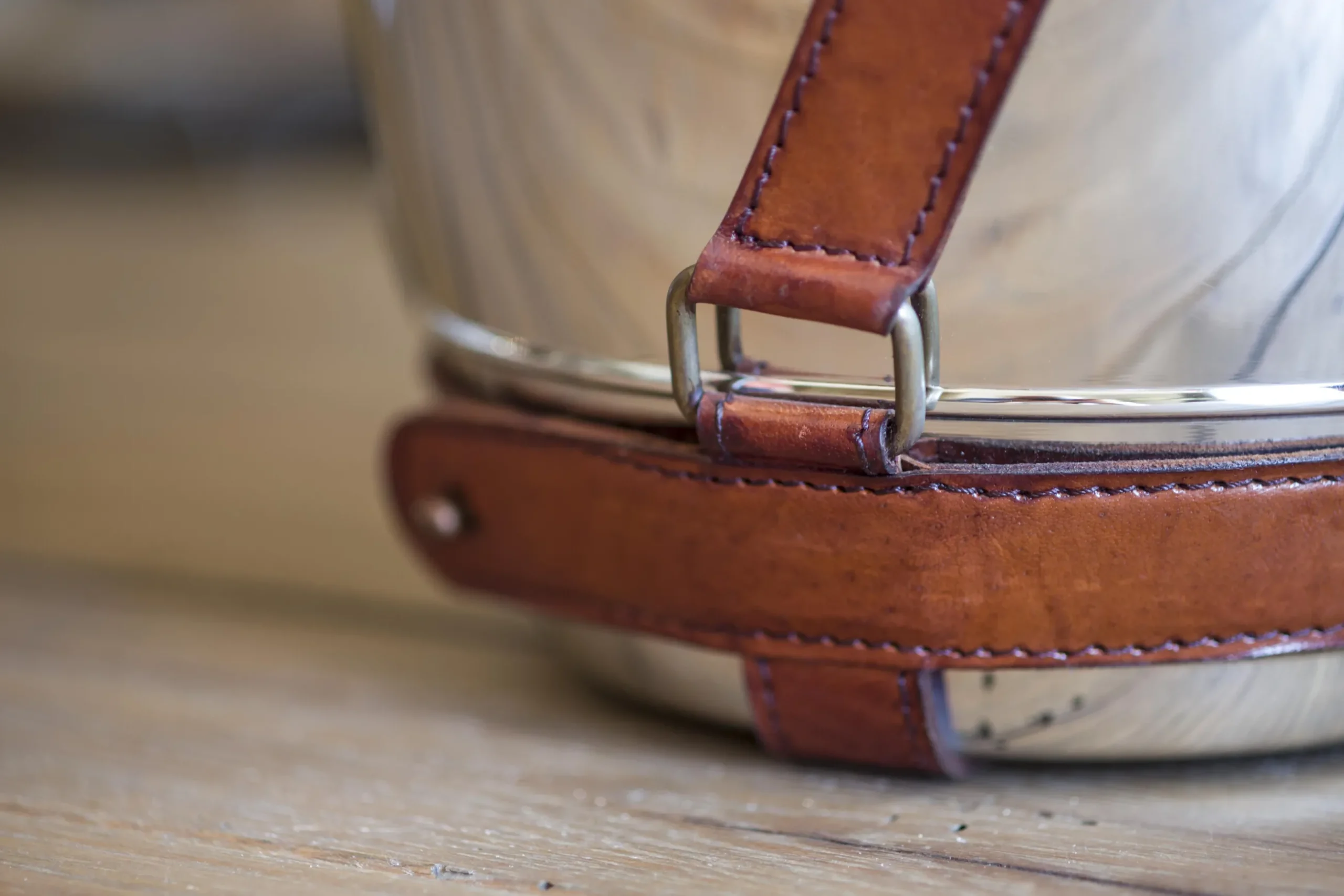 Manhattan, Wine Cooler, Brown Leather Handle