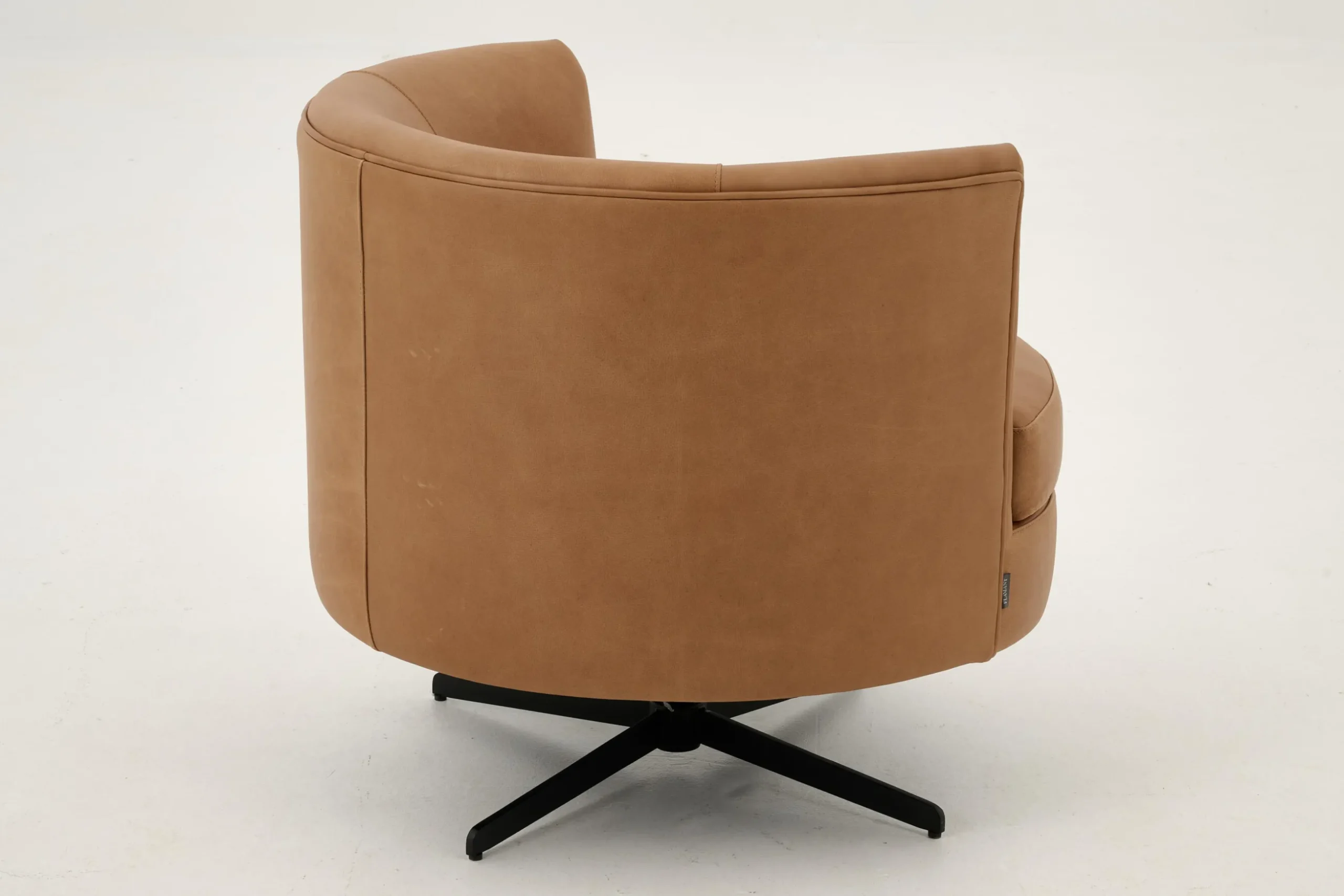 Marchetti, Armchair, Leather Cognoac, Rotatable
