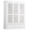 Marie, Wardrobe, White, 3 Doors