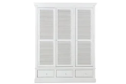 Marie, Wardrobe, White, 3 Doors