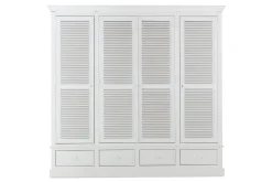 Marie, Wardrobe, White, 4 Doors