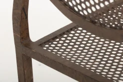 Mary, Garden Armchair, Rust Finish, Metal