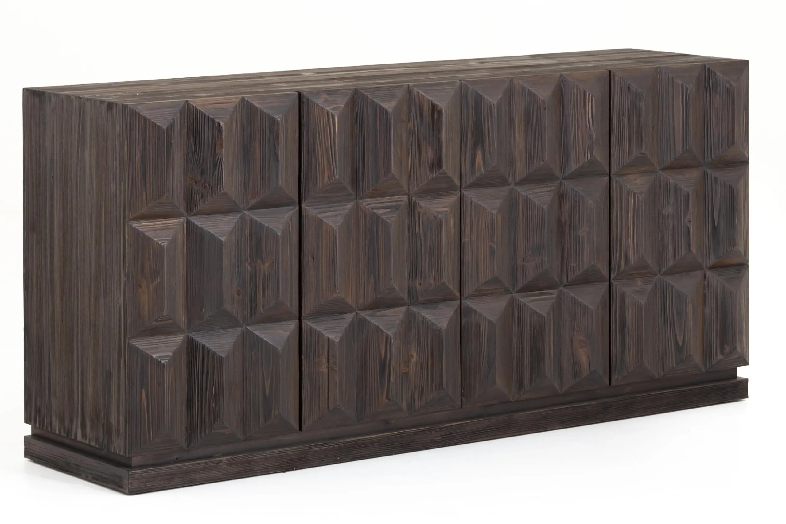 Matthews, Sideboard, 4 Doors, Brown