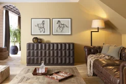 Matthews, Sideboard, 4 Doors, Brown
