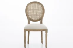 Medy, Chair, Oak, Natural Linen