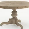 Milan, Dining Table, Round, Recycled Wood, 120 Cm, Model 2