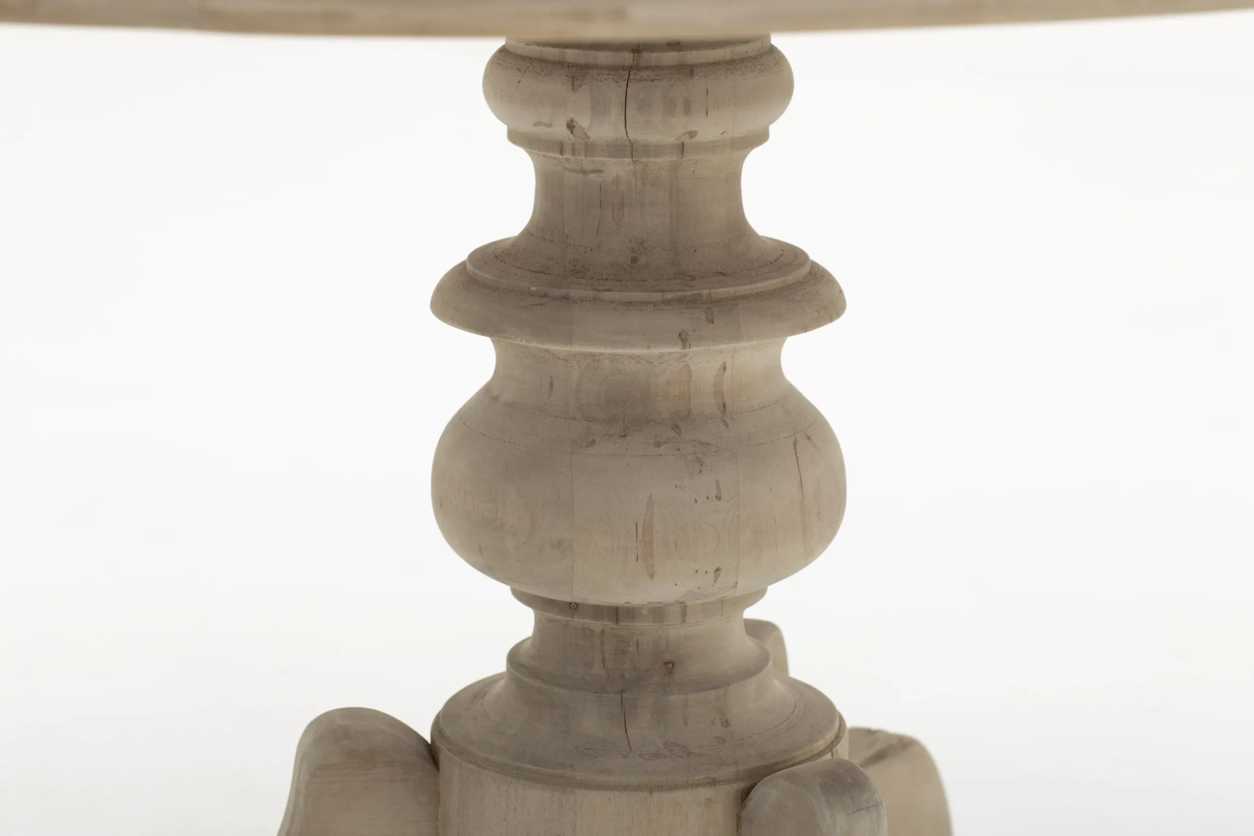 Milan, Dining Table, Round, Recycled Wood, 120 Cm, Model 2
