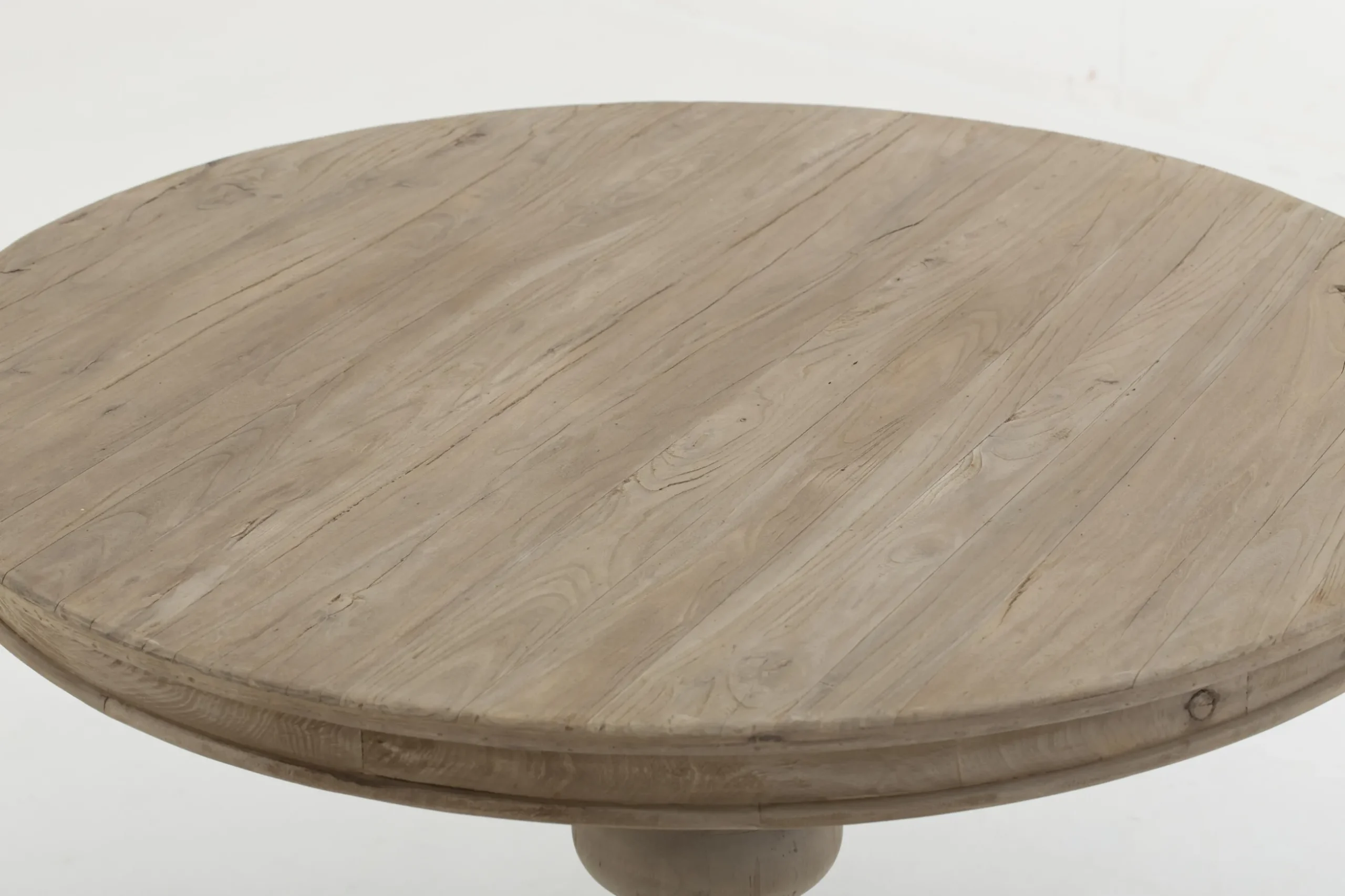 Milan, Dining Table, Round, Recycled Wood, 120 Cm, Model 2