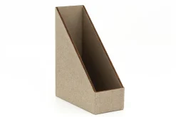 Milburn, File Holder, Wool And Leather