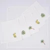 Mimosa, Napkin, Embroidery, Set Of 6