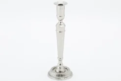 Molly, Candlestick, Nickel Plated