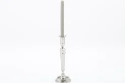 Molly, Candlestick, Nickel Plated
