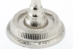 Molly, Candlestick, Nickel Plated