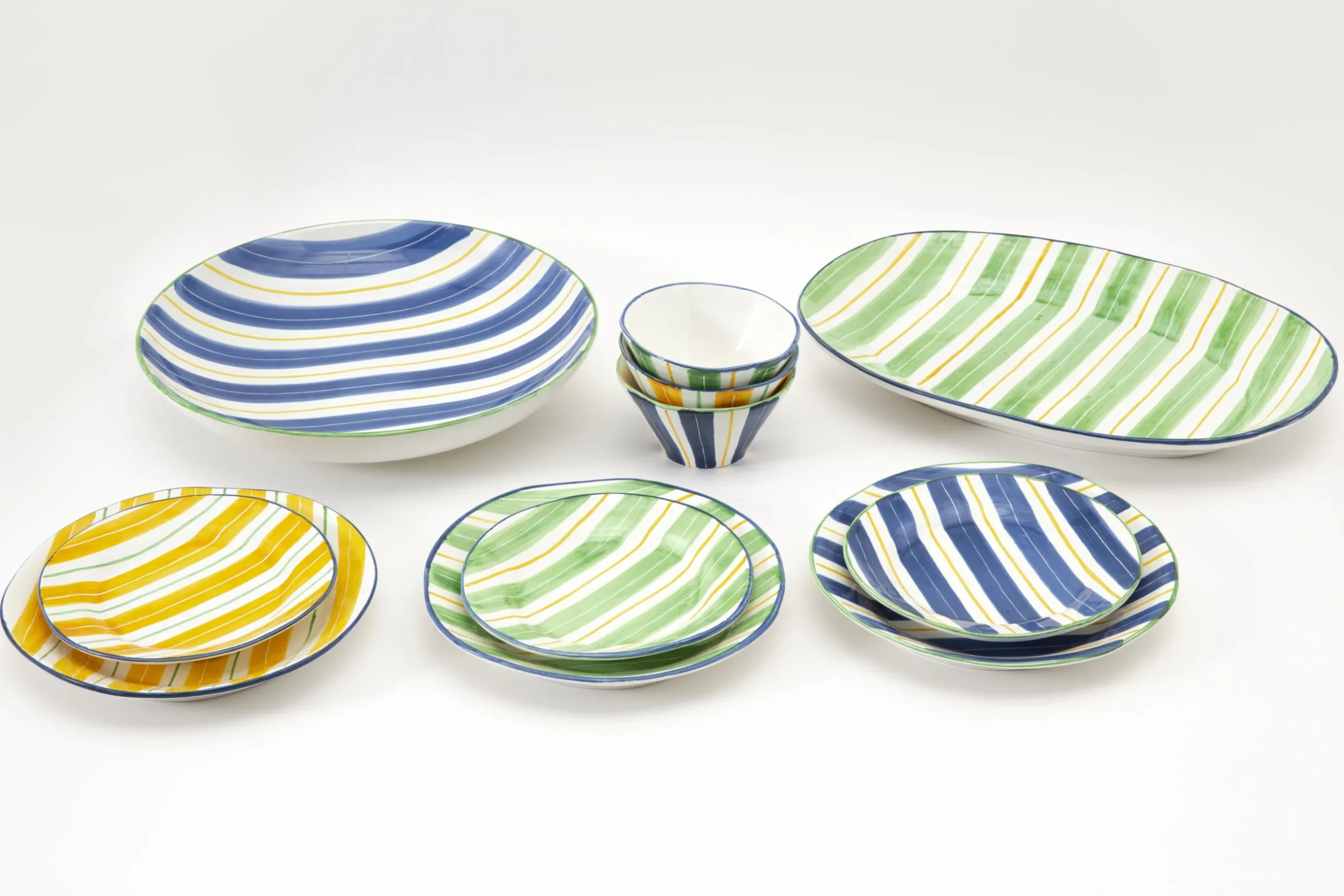 Nanna, Serving Bowl, Blue, Round