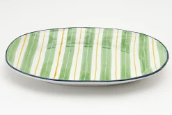 Nanna, Serving Plate, Green, Oval