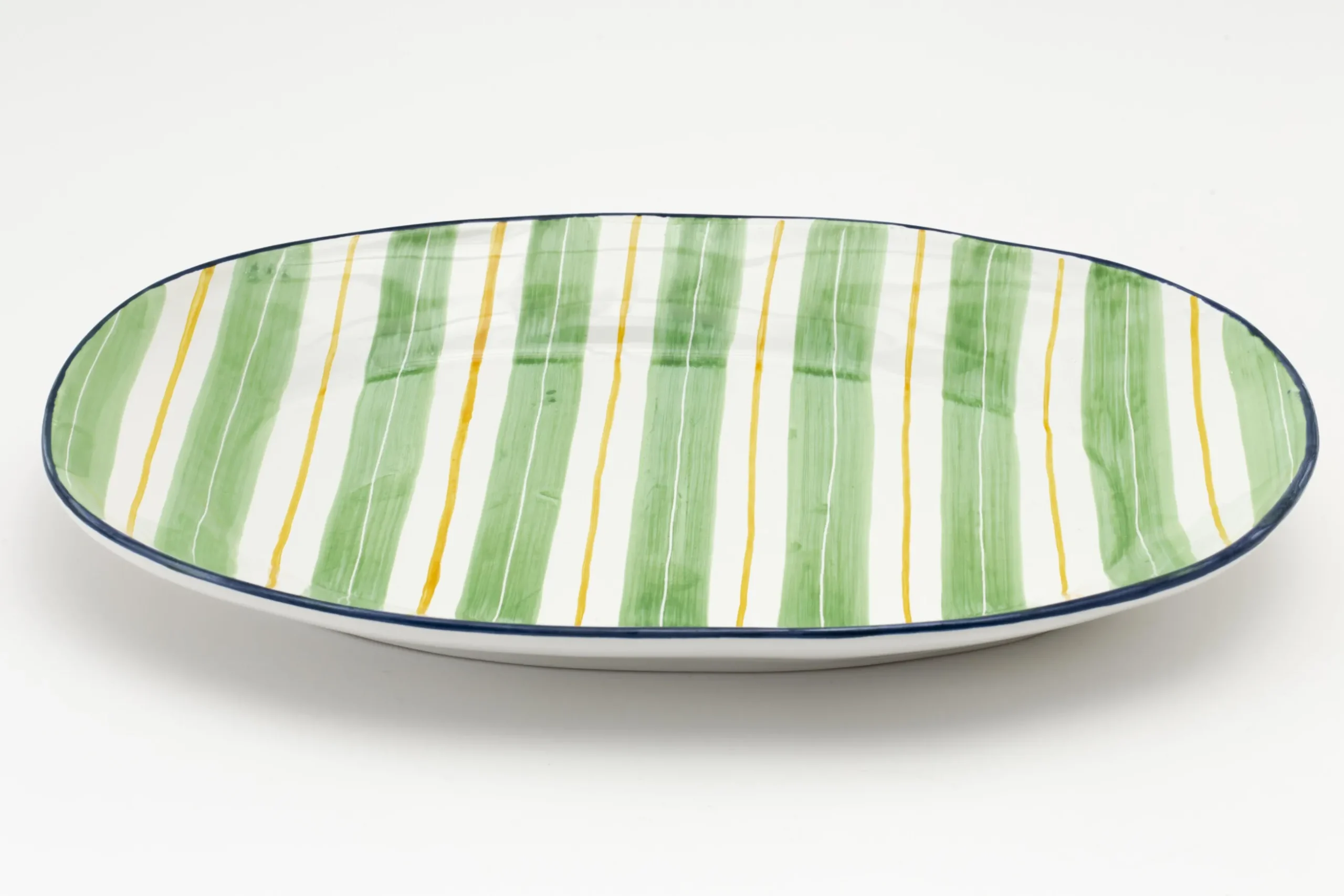 Nanna, Serving Plate, Green, Oval