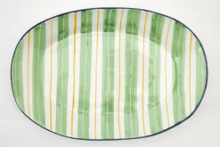 Nanna, Serving Plate, Green, Oval