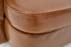 Nelia, Armchair, Leather Cognoac, Rotatable