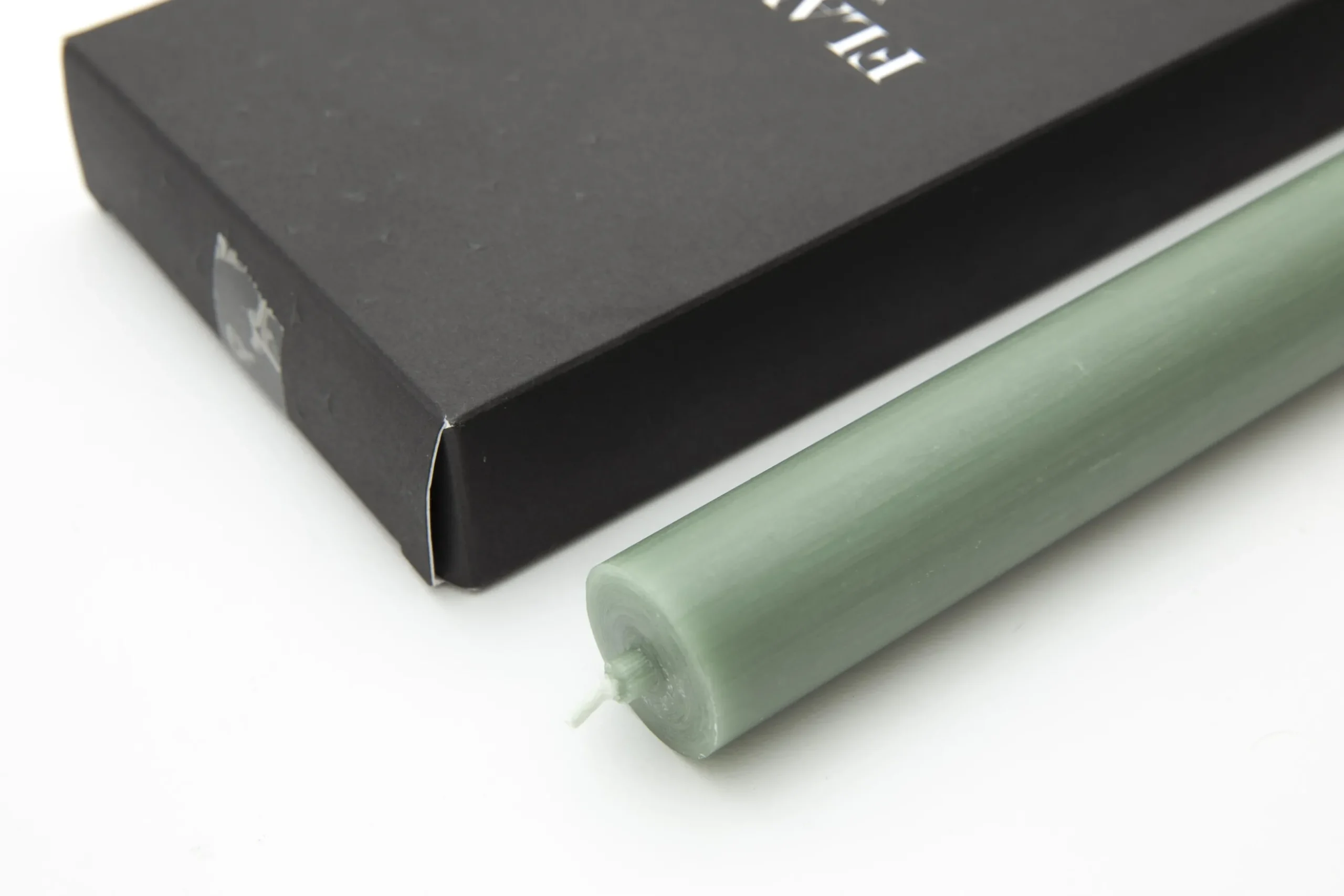 Nell, Table Candle, Colour Olive Green, Set Of 4