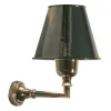 Nina, Wall Lamp, With Shade, Brass And Nickel