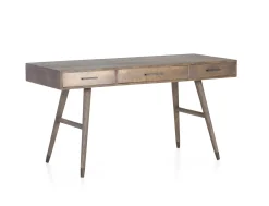 Nontemar, Desk, Wood And Brass