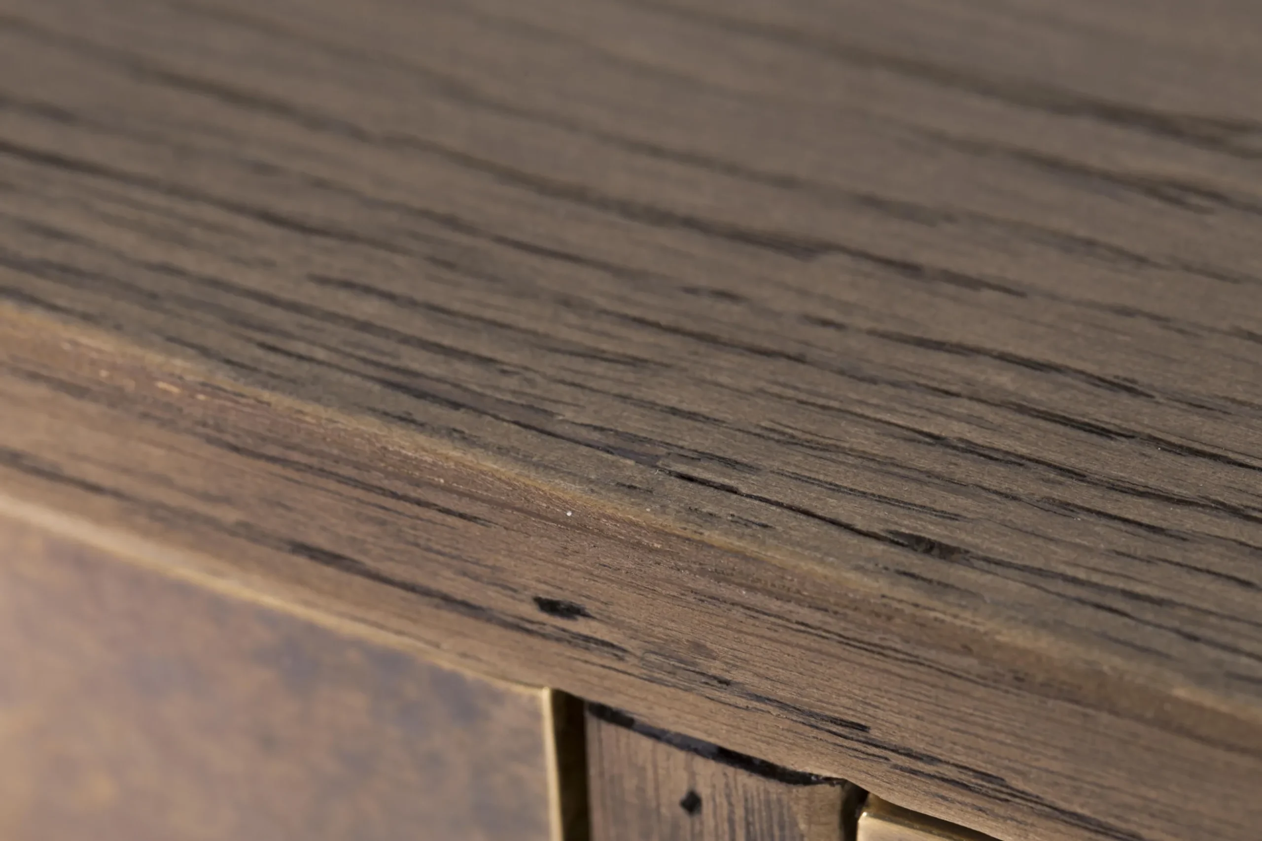 Nontemar, Desk, Wood And Brass