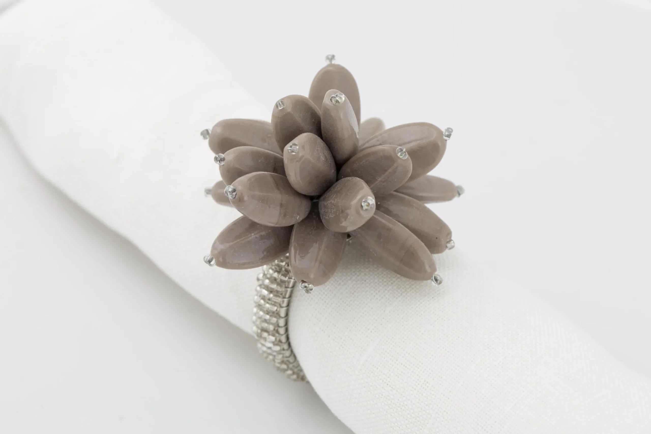 Otis, Napkin Ring, Beads
