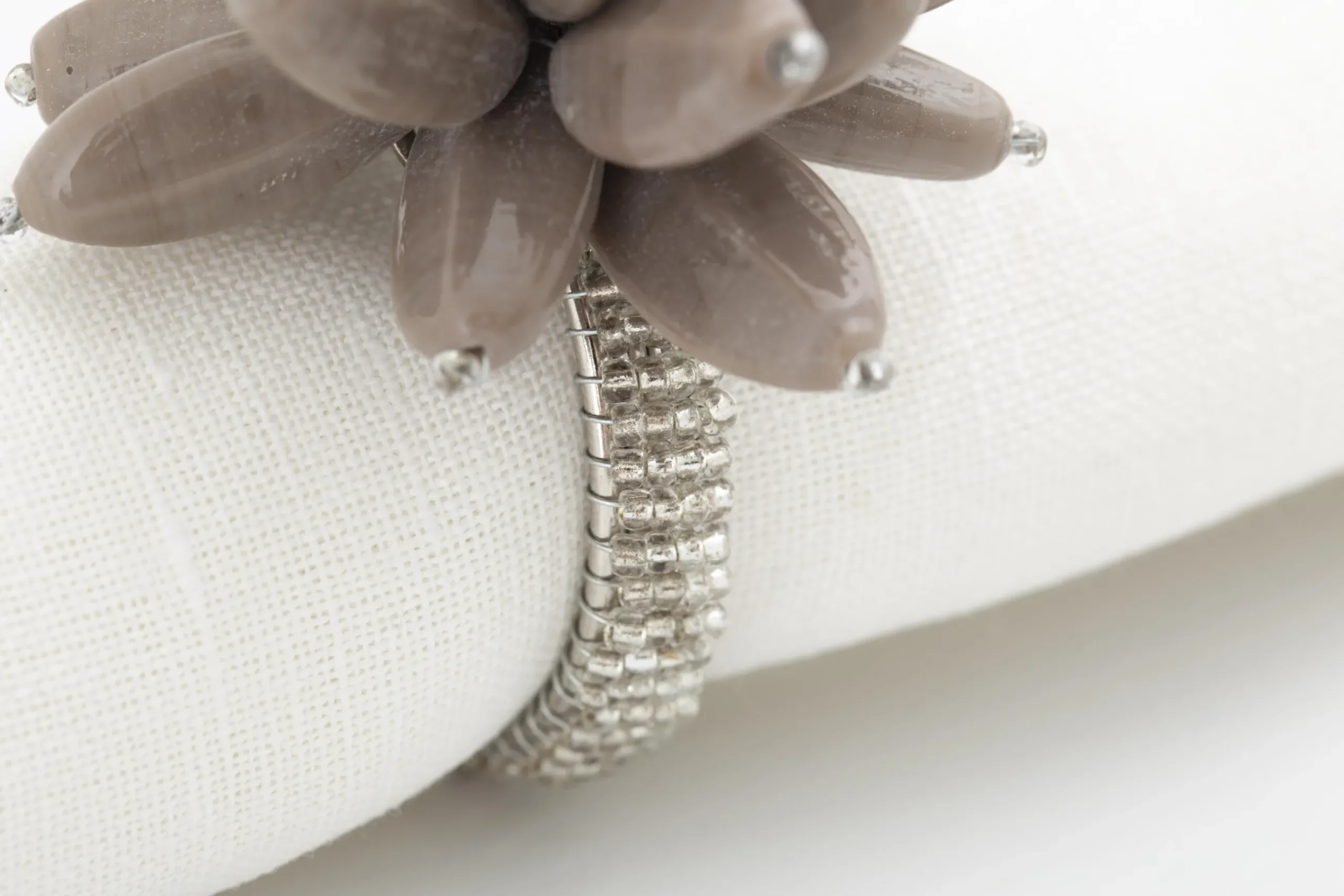 Otis, Napkin Ring, Beads