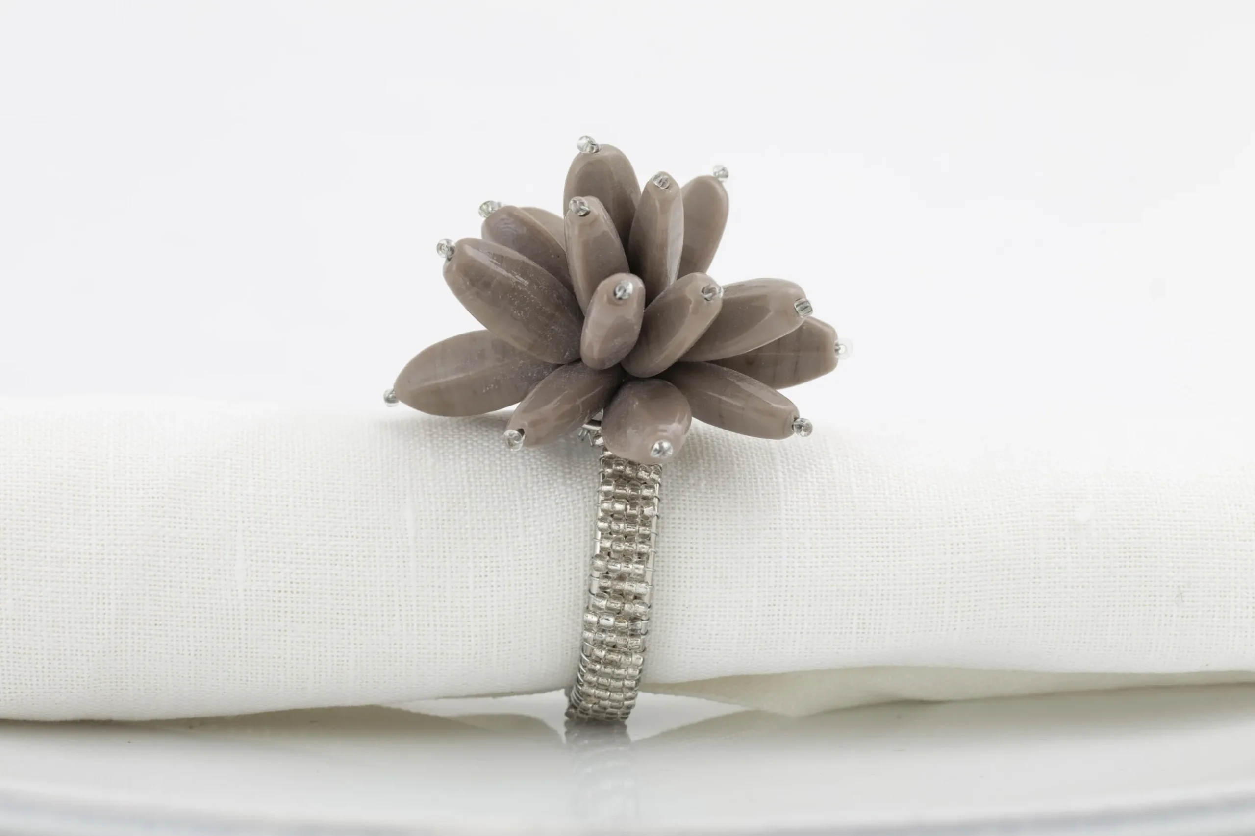 Otis, Napkin Ring, Beads